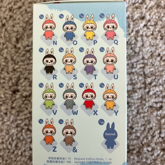 POP MART The Monsters Pin For Love Labubu - Z (Orange) - Picture 7 of 8